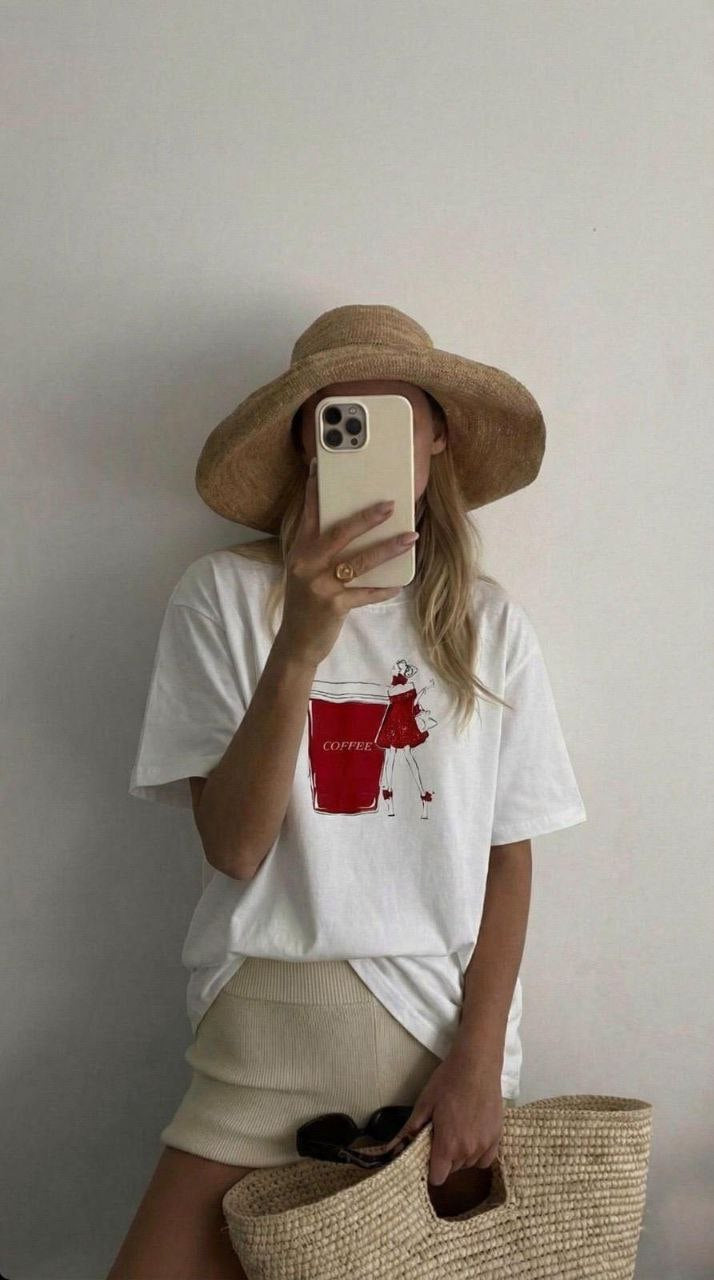 T-shirts with prints coffee