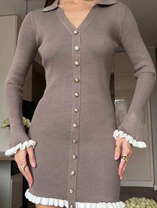 KNITTED DRESS