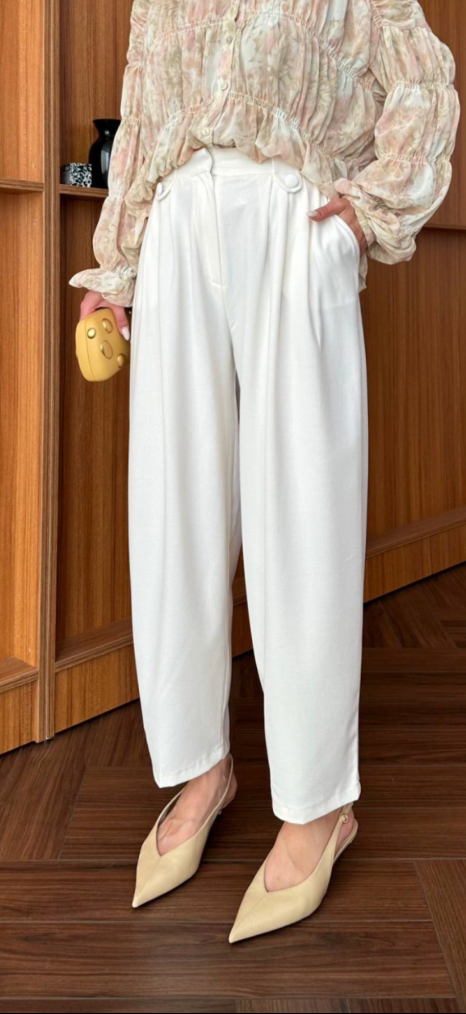 White pants