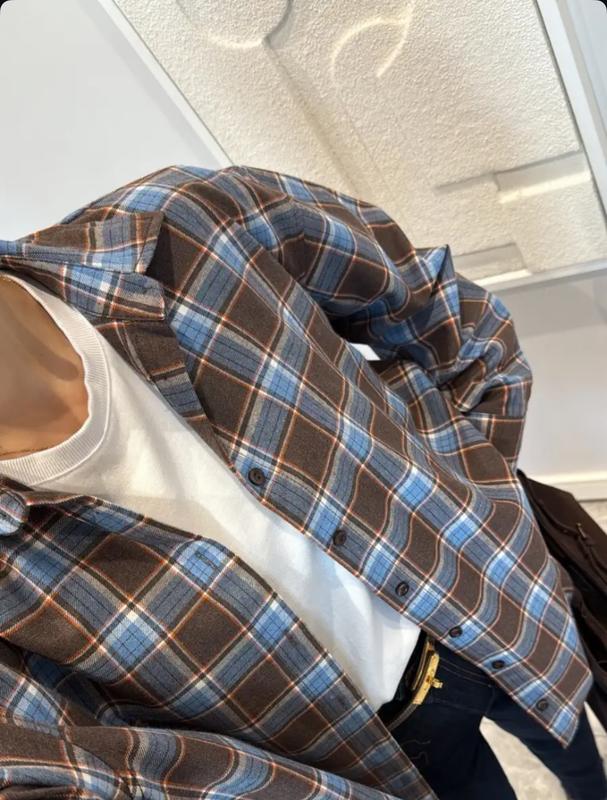 SHIRTS CHOCOLATE&blue