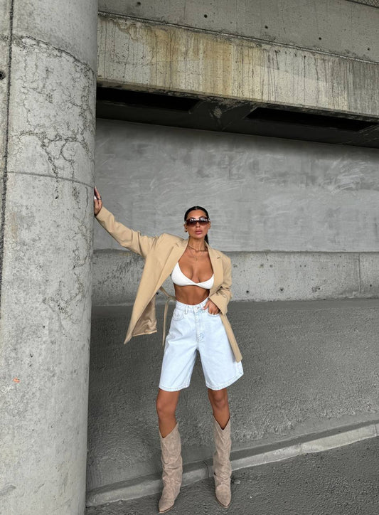 SHORTS MOM FIT COMFORT