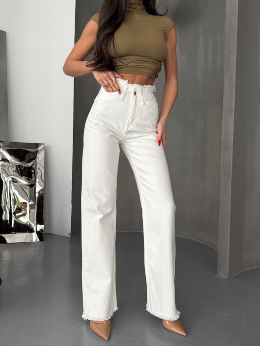 JEANS WHITE SQUALO