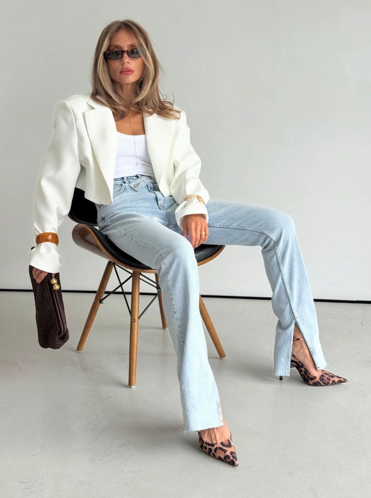 WHITE SHORT JACKETS