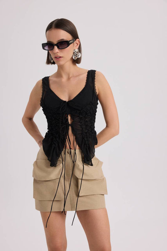 Skirts with pockets  100% cotton