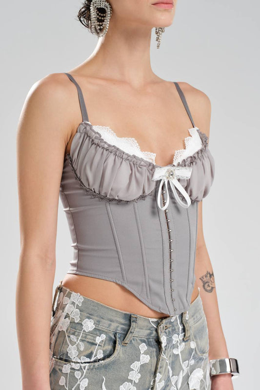 Corset gray