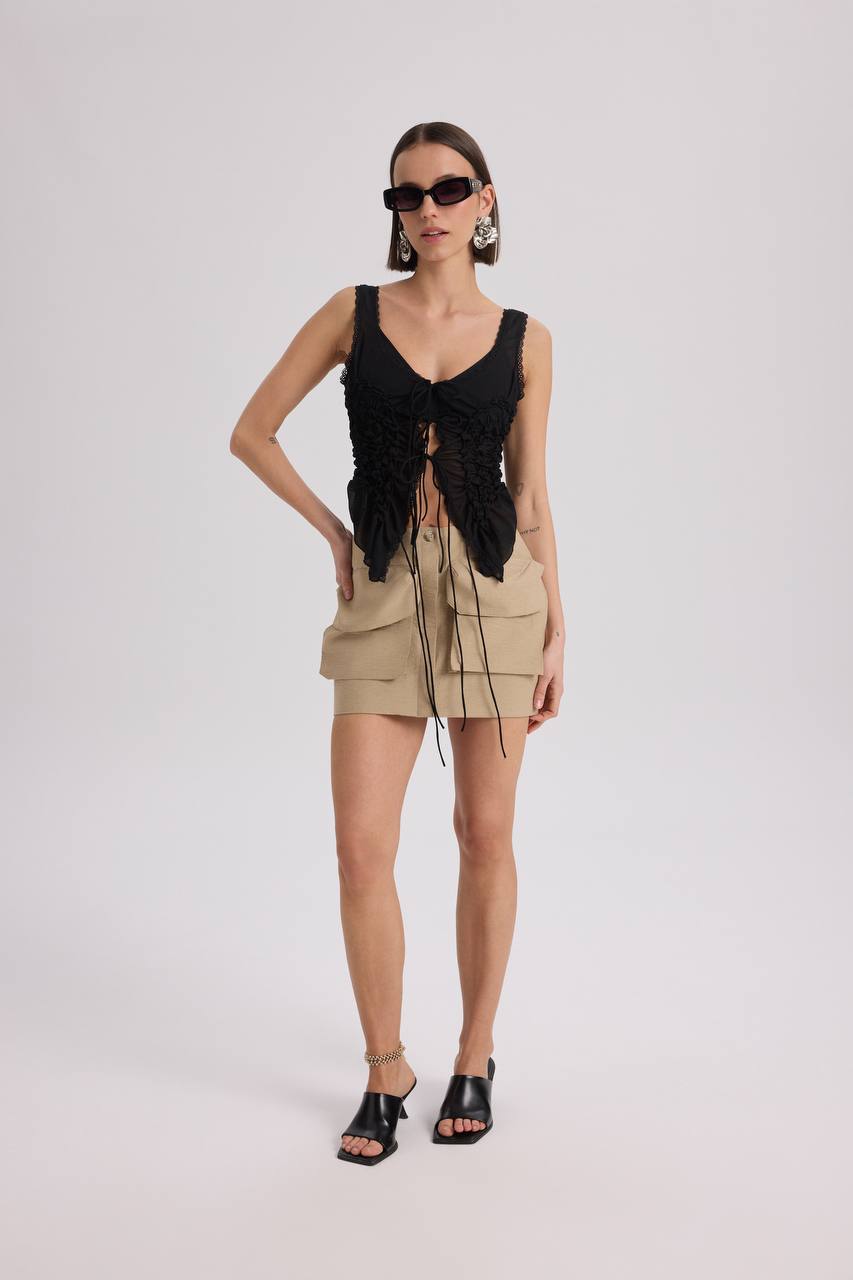 Skirts with pockets  100% cotton