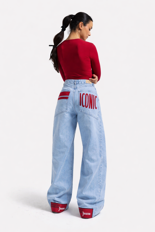 Jeans iconic red