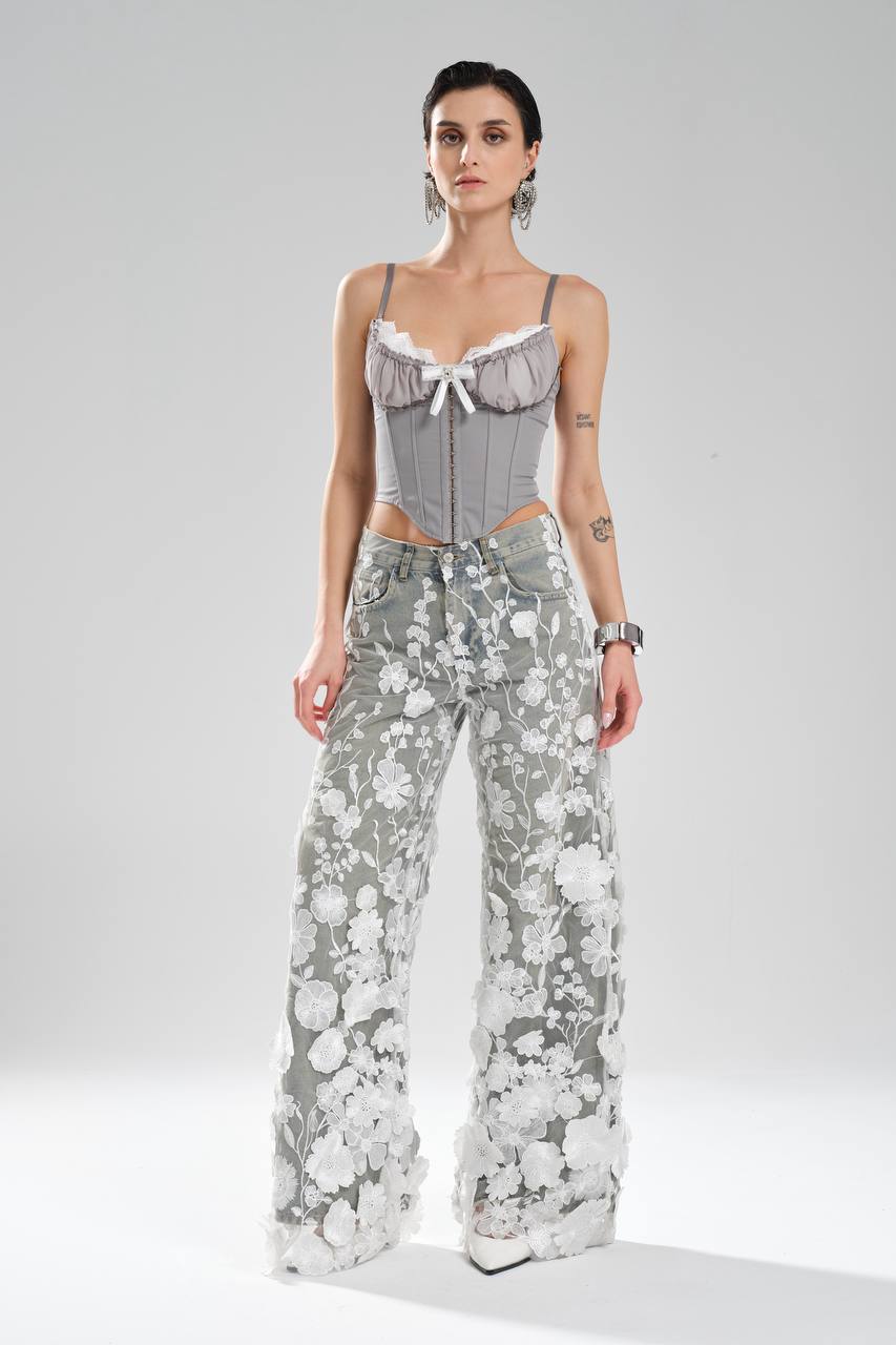 Corset gray