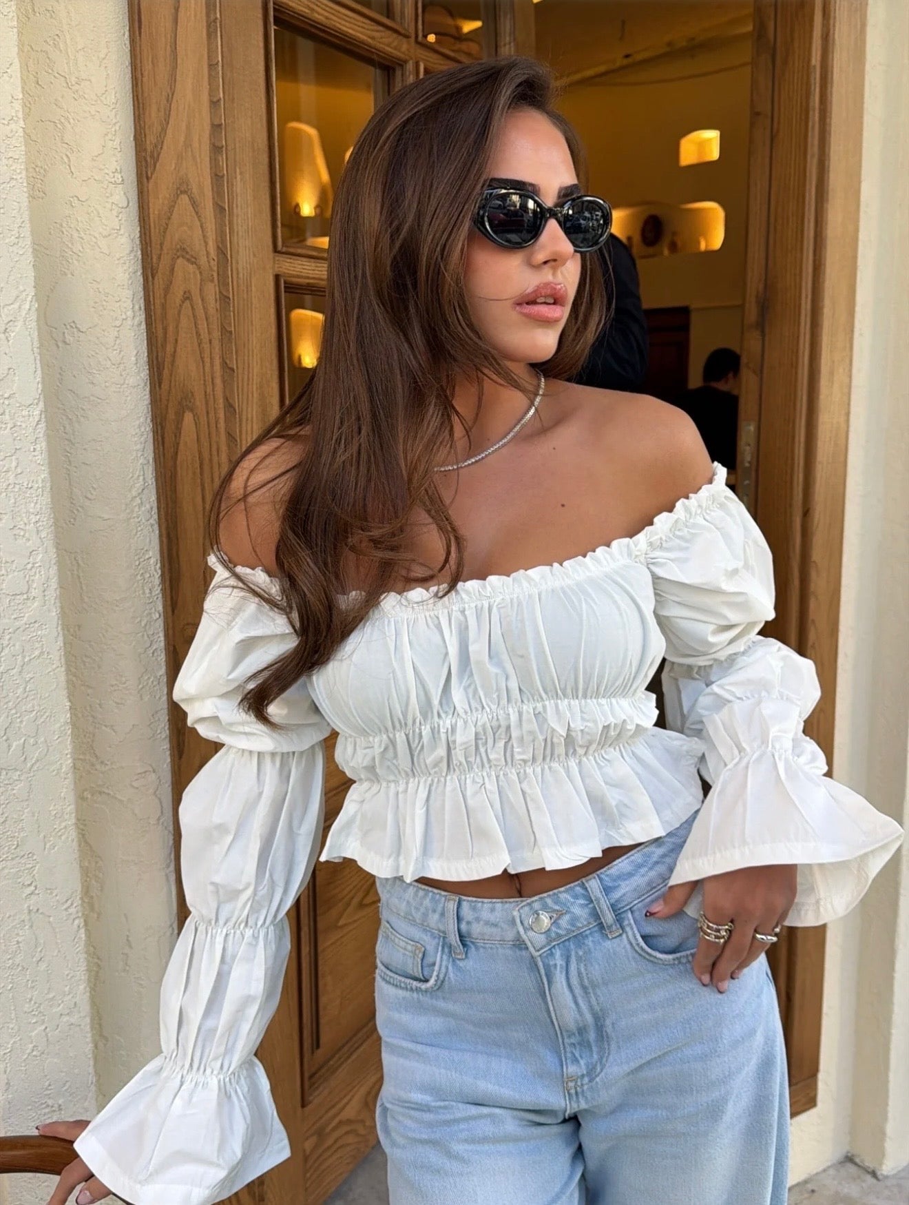 Off the shoulder blouses