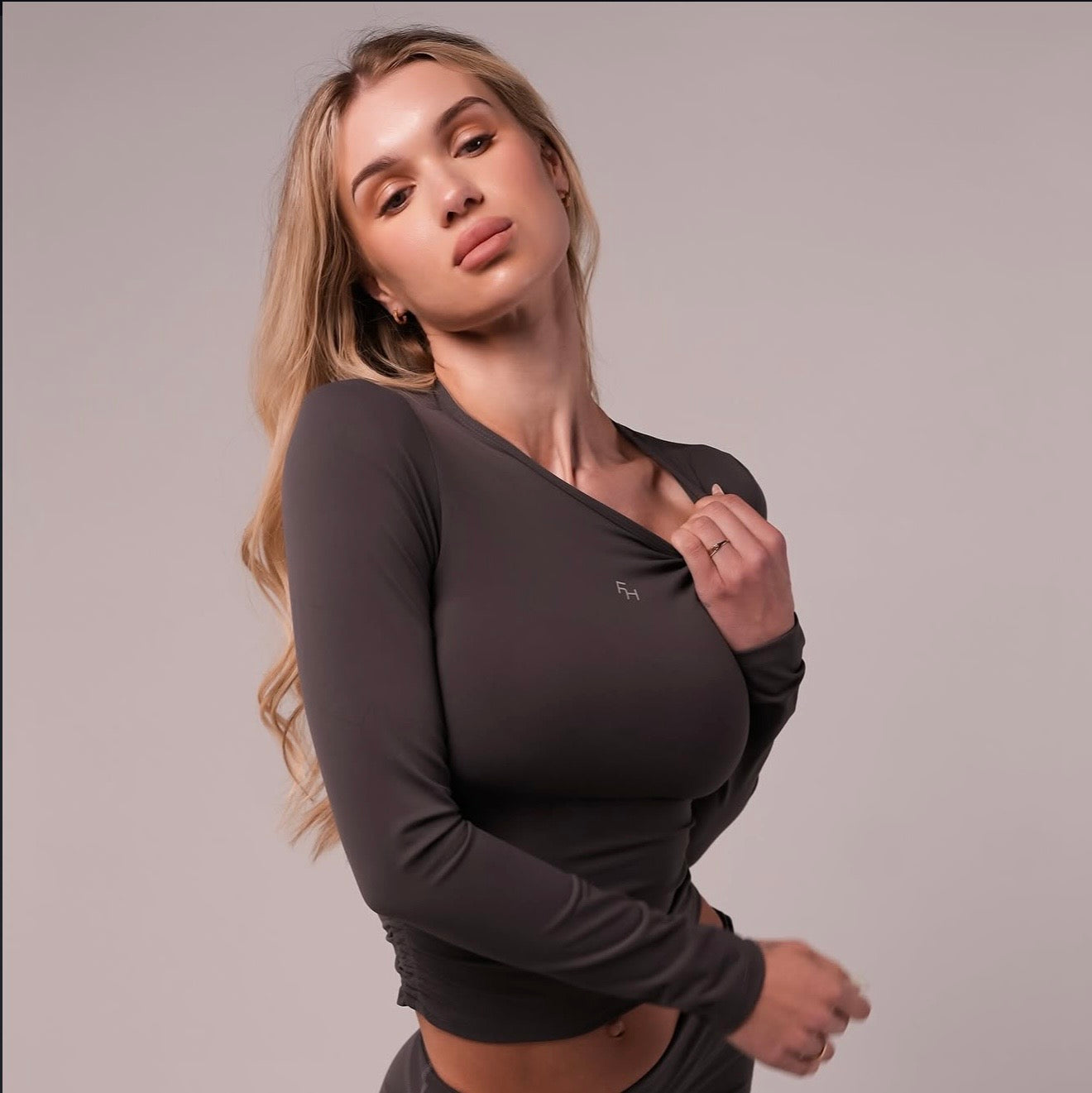 Long sleeve gray FH
