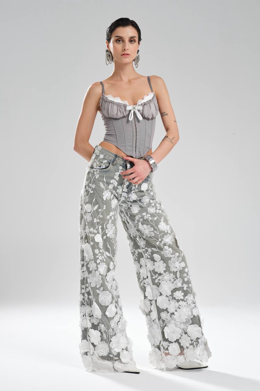 Corset gray