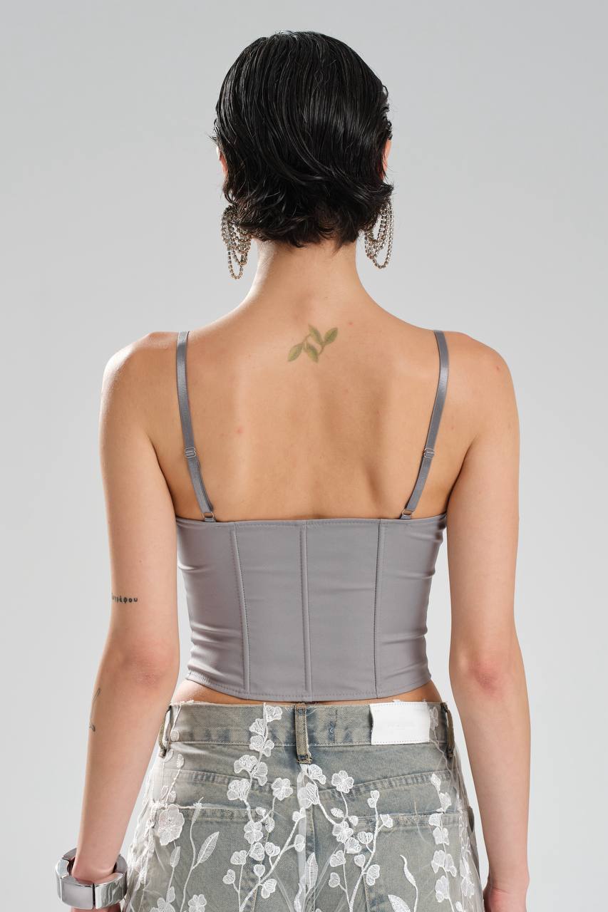 Corset gray