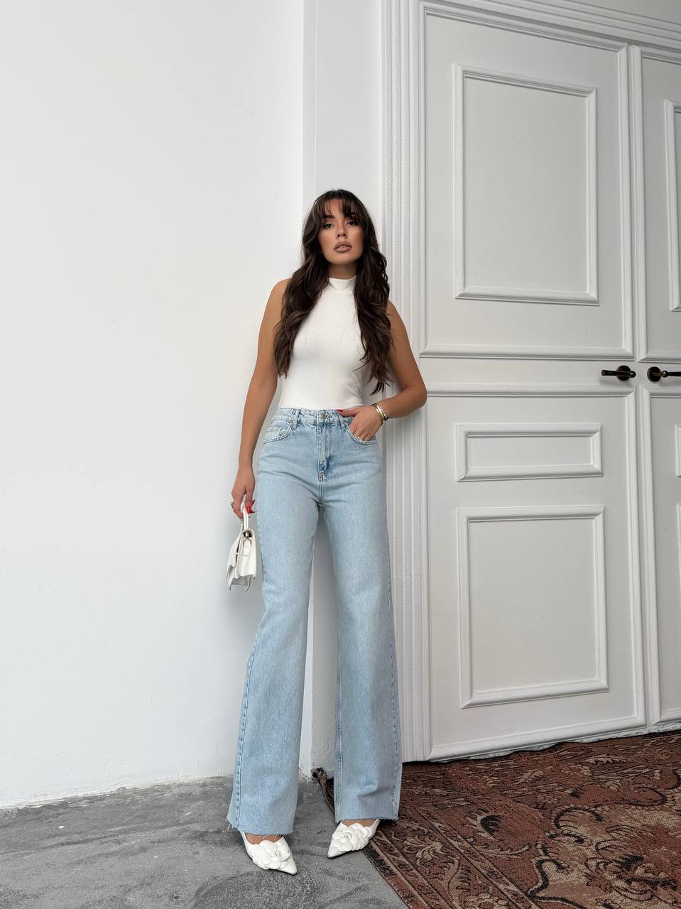 JEANS WIDE LEG