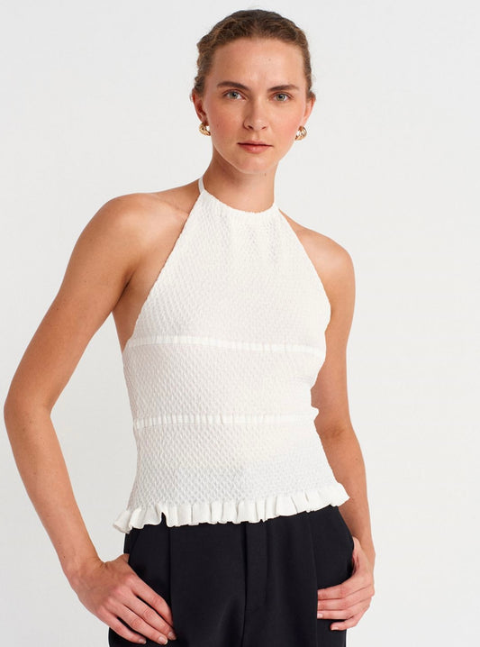 CROP TOP KNITTED
