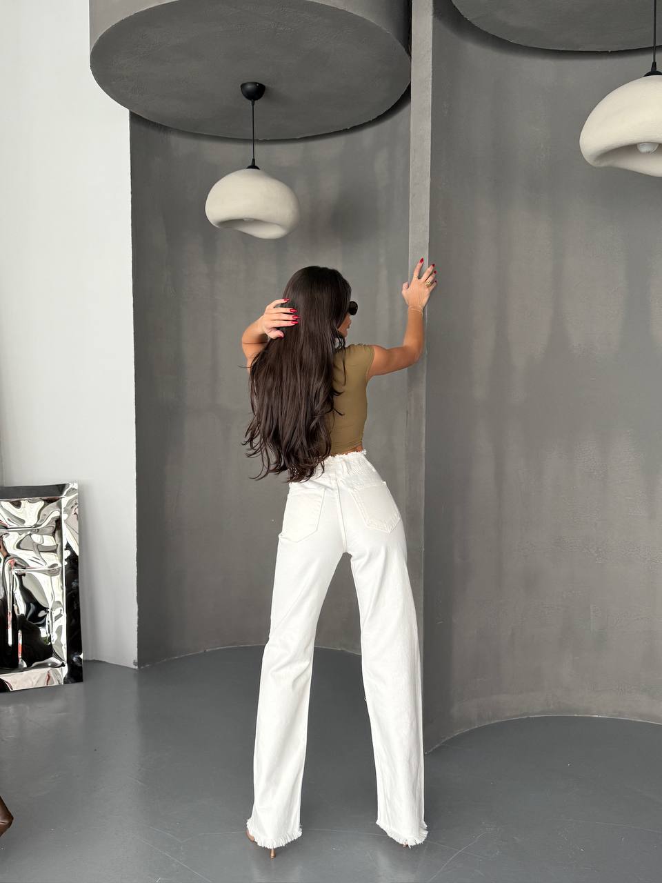 JEANS WHITE SQUALO