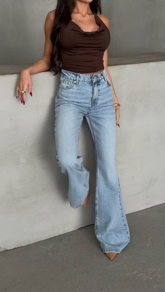 JEANS BLUE QLESH