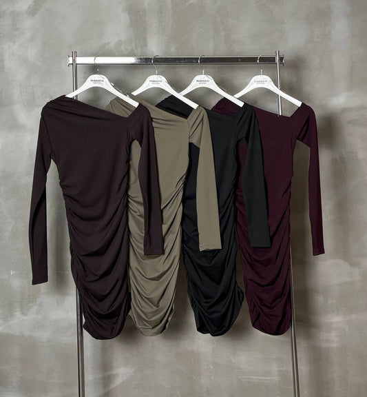 DRESSES bare shoulder