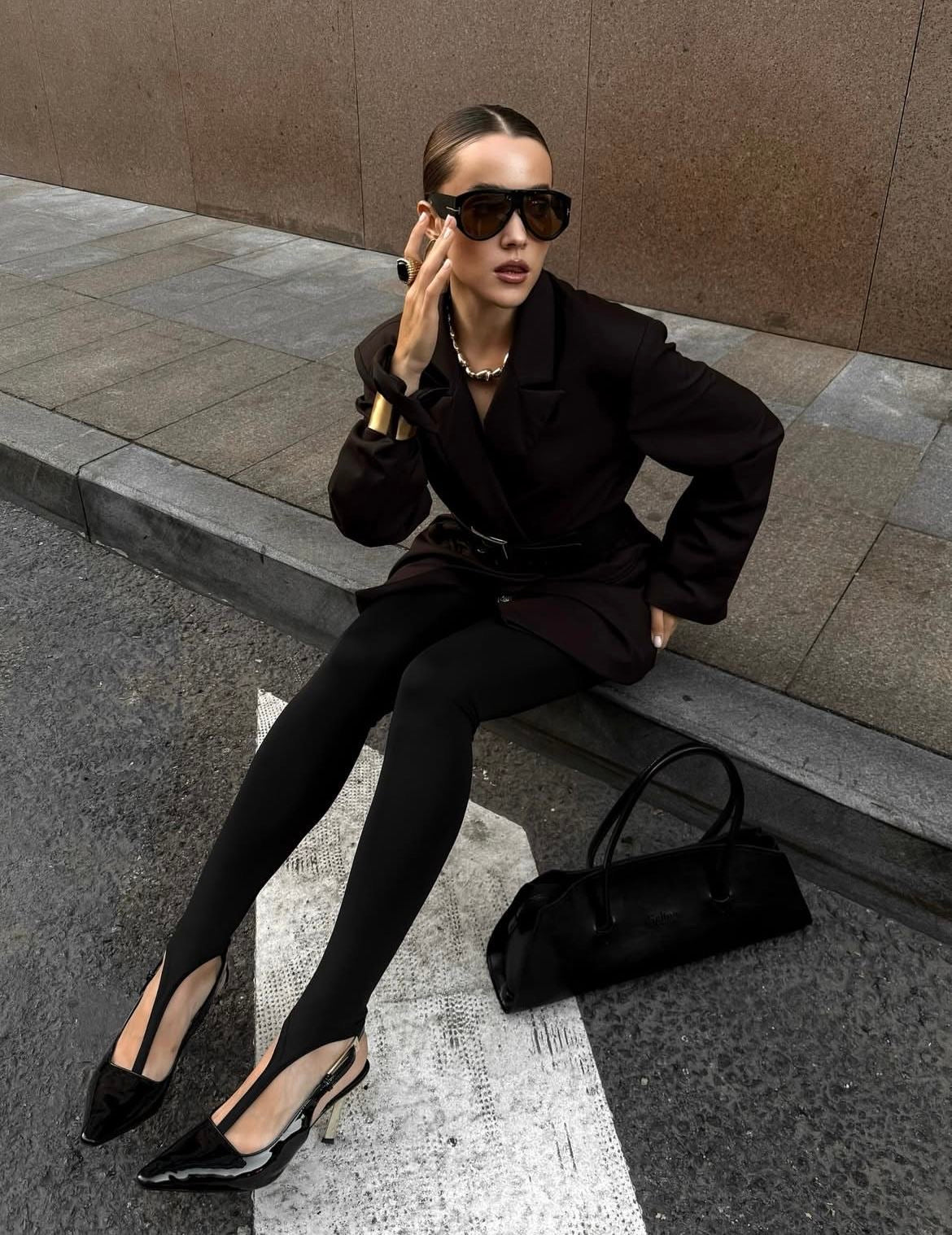 LEGGINGS BLACK DEPPOT