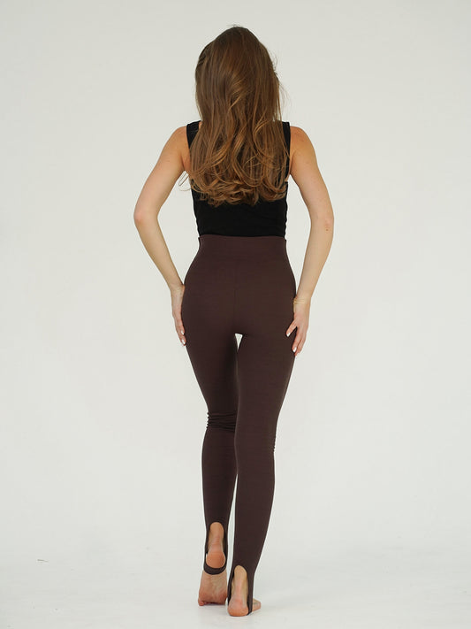 LEGGINGS BROWN