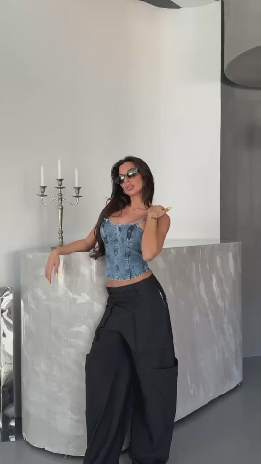 DENIM TOP